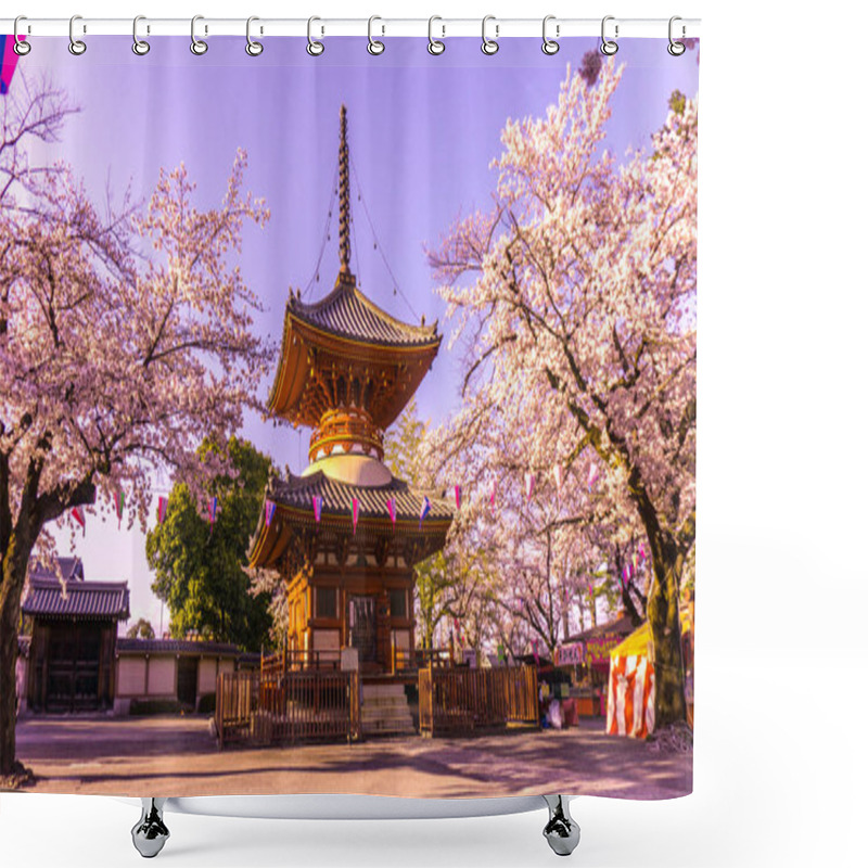 Personality  Kitain Temple In Springtime At Kawagoe Town Saitama In Japan Shower Curtains