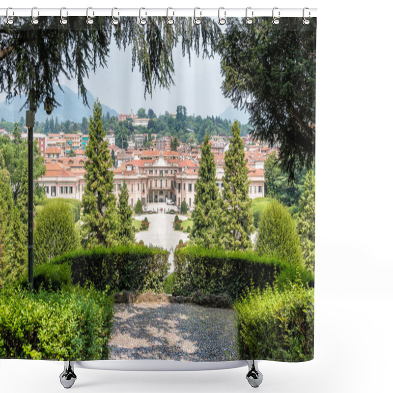 Personality  Estense Palace (Palazzo Estense) Of Varese, Italy Shower Curtains