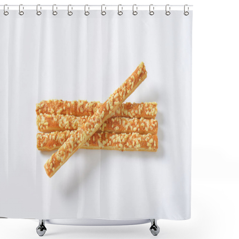 Personality  Cheese Sticks Shower Curtains