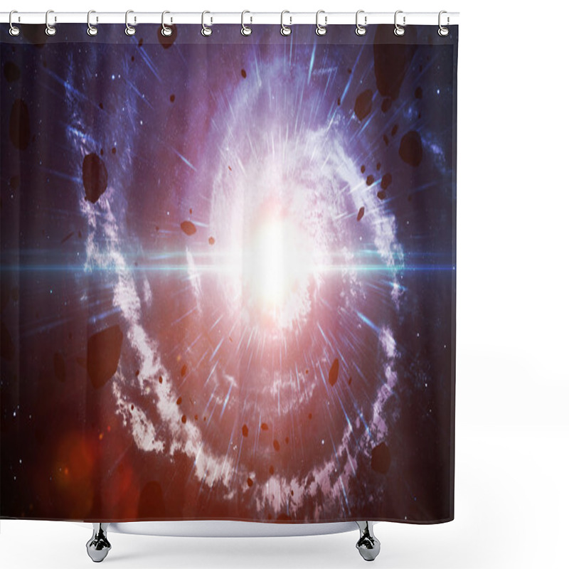 Personality  Starfield In Deep Space Many Light Years Far From The Earth. Elements Of This Image Furnished By NASA Shower Curtains