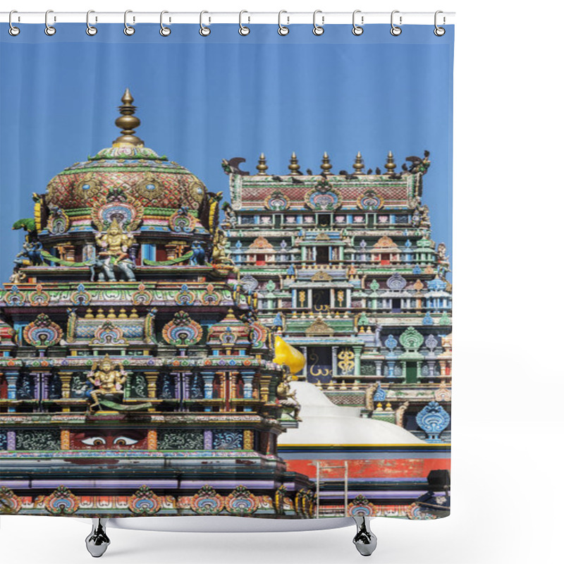 Personality  Sri Siva Subramaniya Swami Hindu Temple In Nadi  Shower Curtains