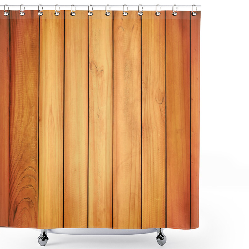 Personality  Wood Surface Shower Curtains