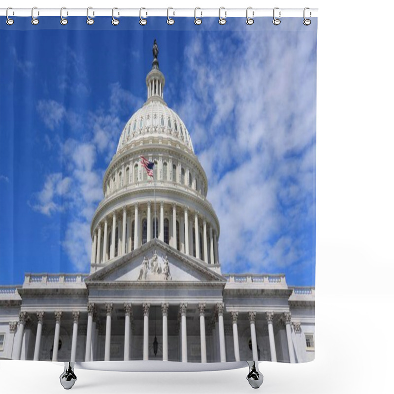 Personality  US Capitol, United States Shower Curtains