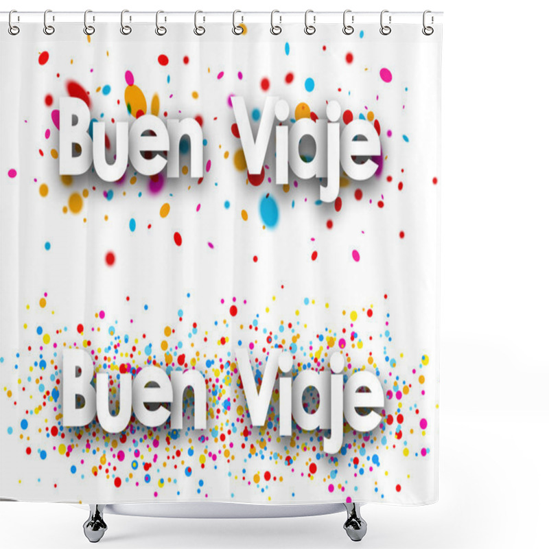 Personality  Have A Nice Trip Paper Banners Shower Curtains