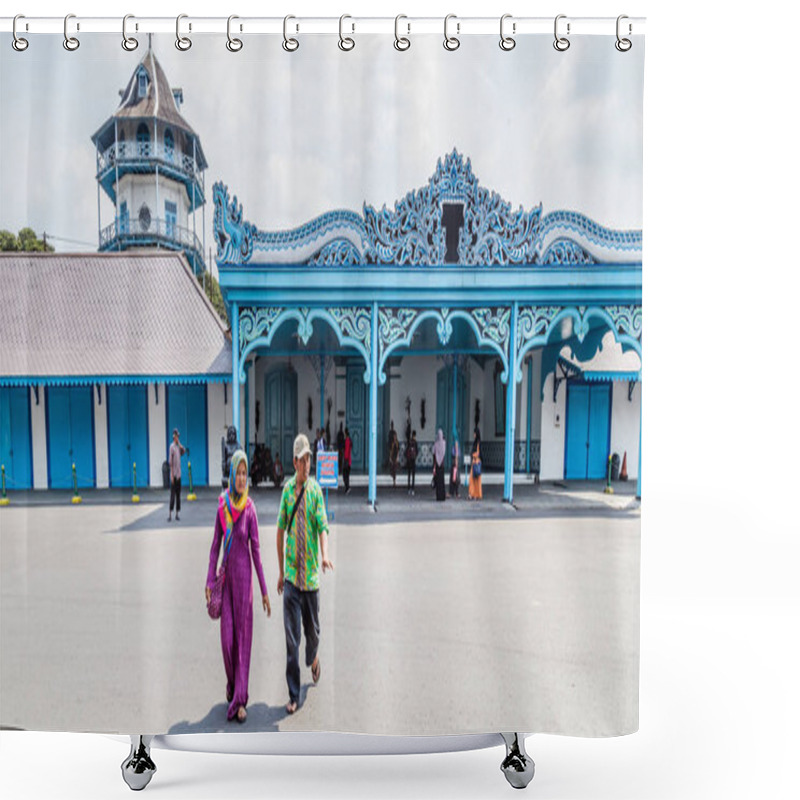 Personality  Palace In Surakarta, Indonesia Shower Curtains