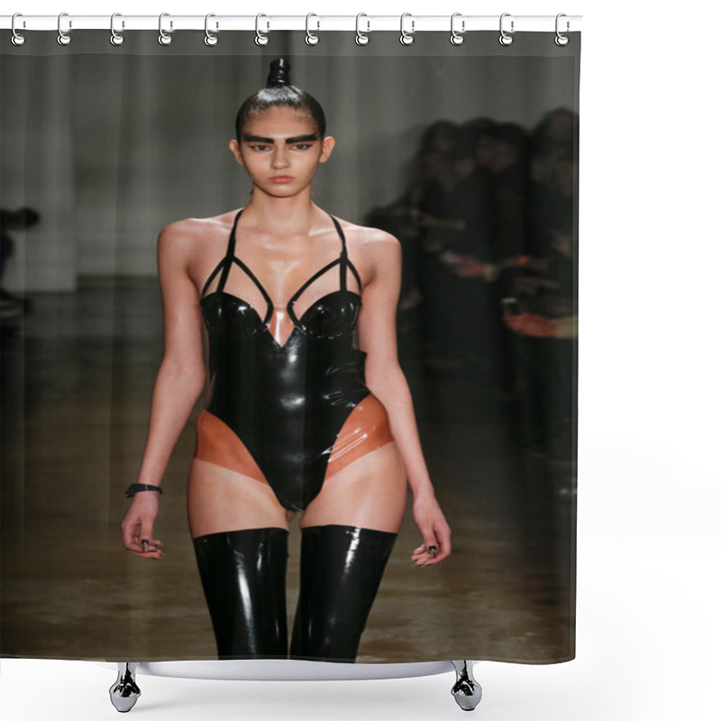 Personality  Chromat AW15: Mindware Fashion Show Shower Curtains