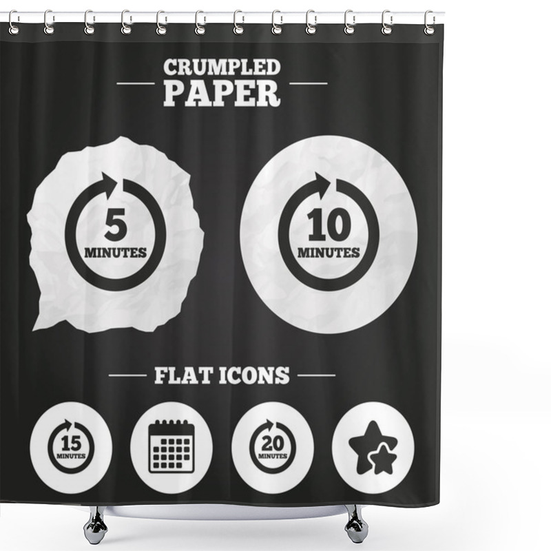 Personality  Every Few Minutes Signs. Full Rotation Arrow. Shower Curtains