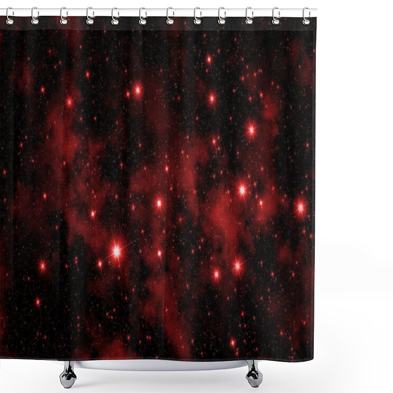 Personality  Universe Stars Bacground Shower Curtains