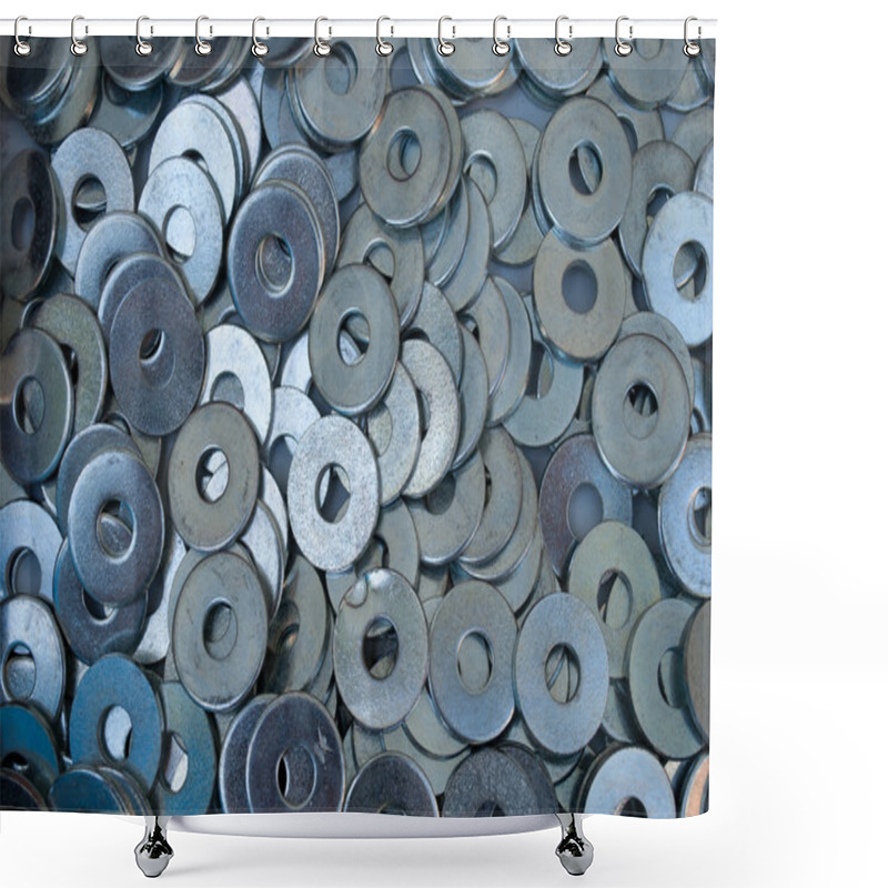 Personality  Washer Background Shower Curtains