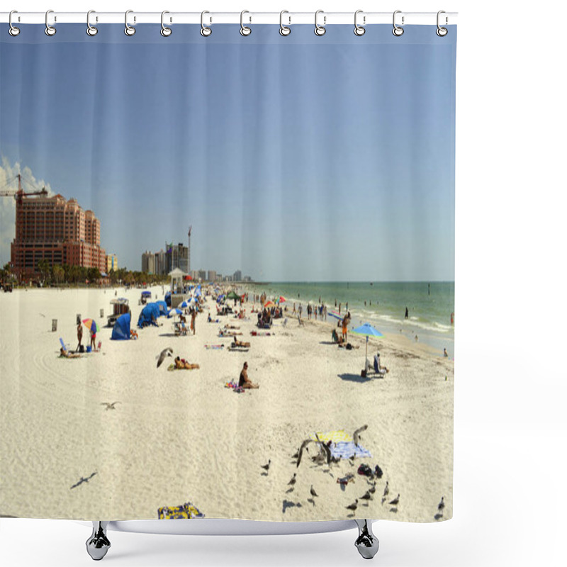 Personality  Hotels On Clearwater Beach In Florida Shower Curtains