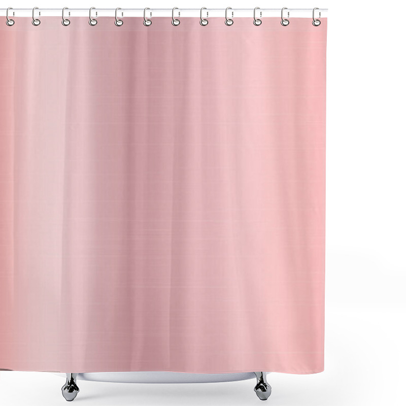 Personality  Metal Plate With Gradient Shower Curtains