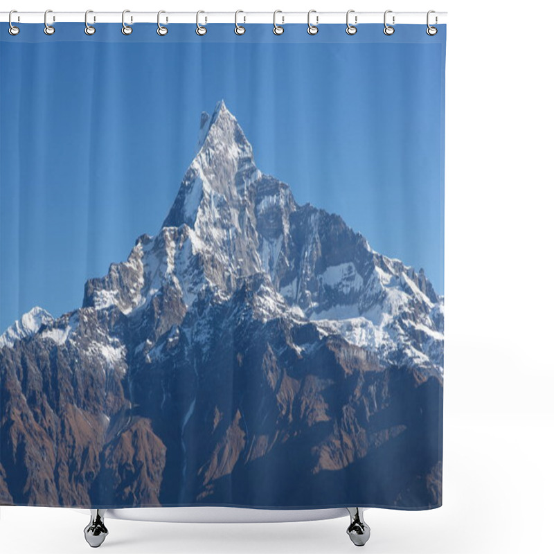 Personality  Annapurna, Himalaya Shower Curtains