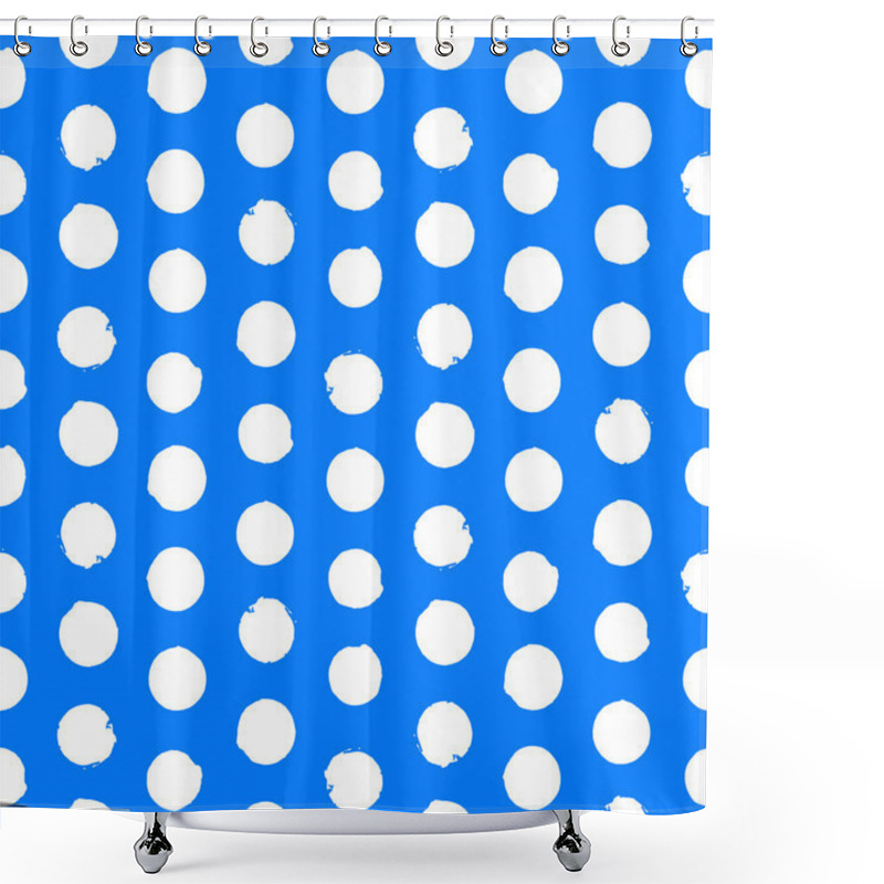 Personality  Polka Dot Pattern Shower Curtains