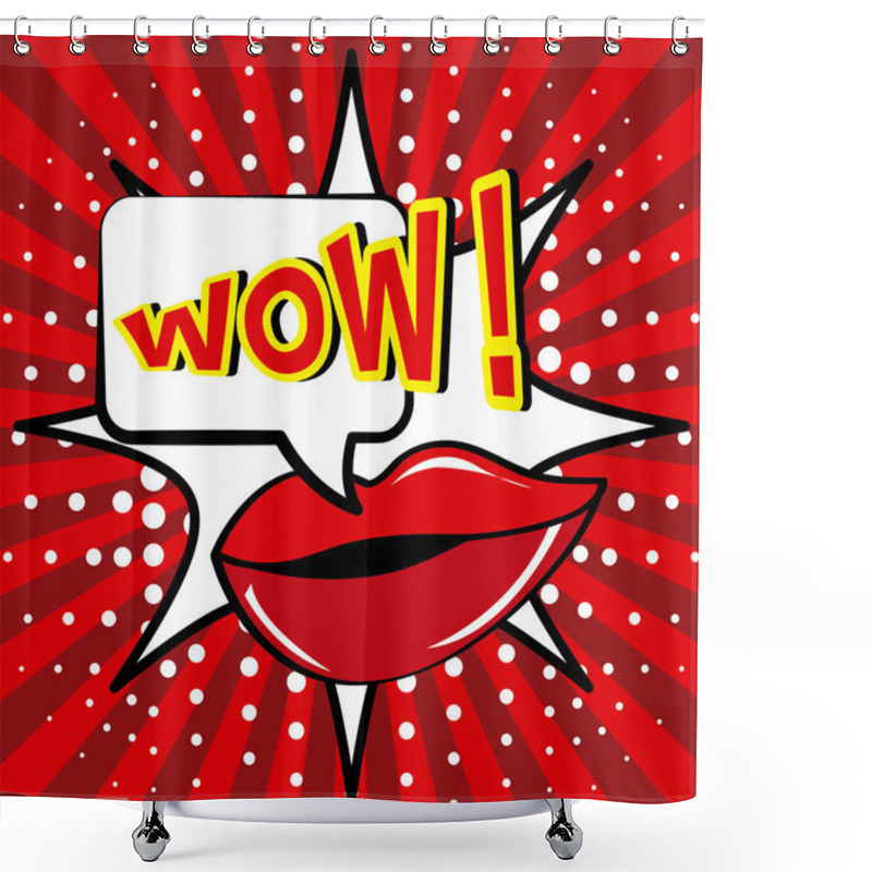 Personality  Pop Art Design. Shower Curtains