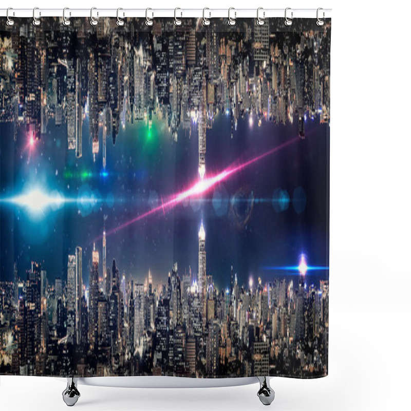 Personality  Parallel Universe Science Theory Shower Curtains