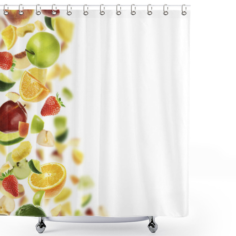 Personality  Multifruit Shower Curtains