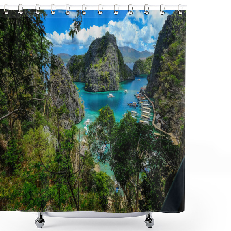 Personality  Seascape Of Palawan Island, Philippines  Shower Curtains