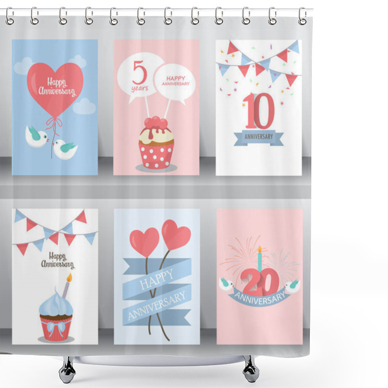 Personality  Holiday Greeting And Invitation Cards. Shower Curtains