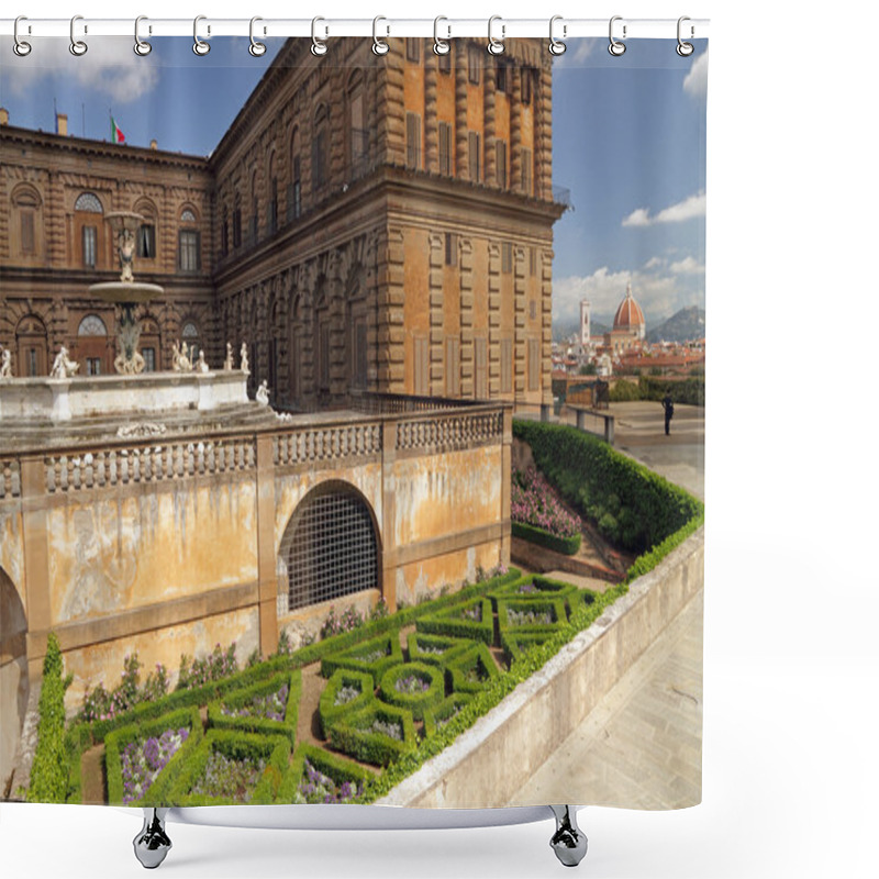 Personality  Entrance To The Boboli Gardens Shower Curtains