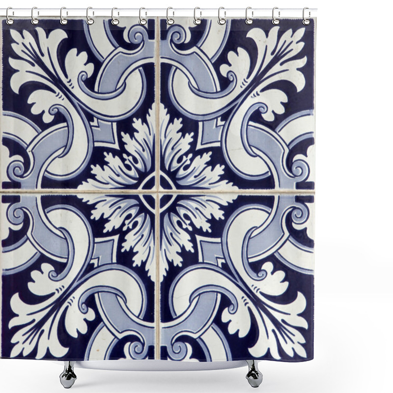 Personality  Azulejos Shower Curtains