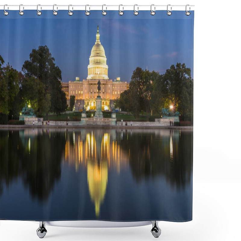 Personality  US Capital Building In Washington DC, USA Shower Curtains