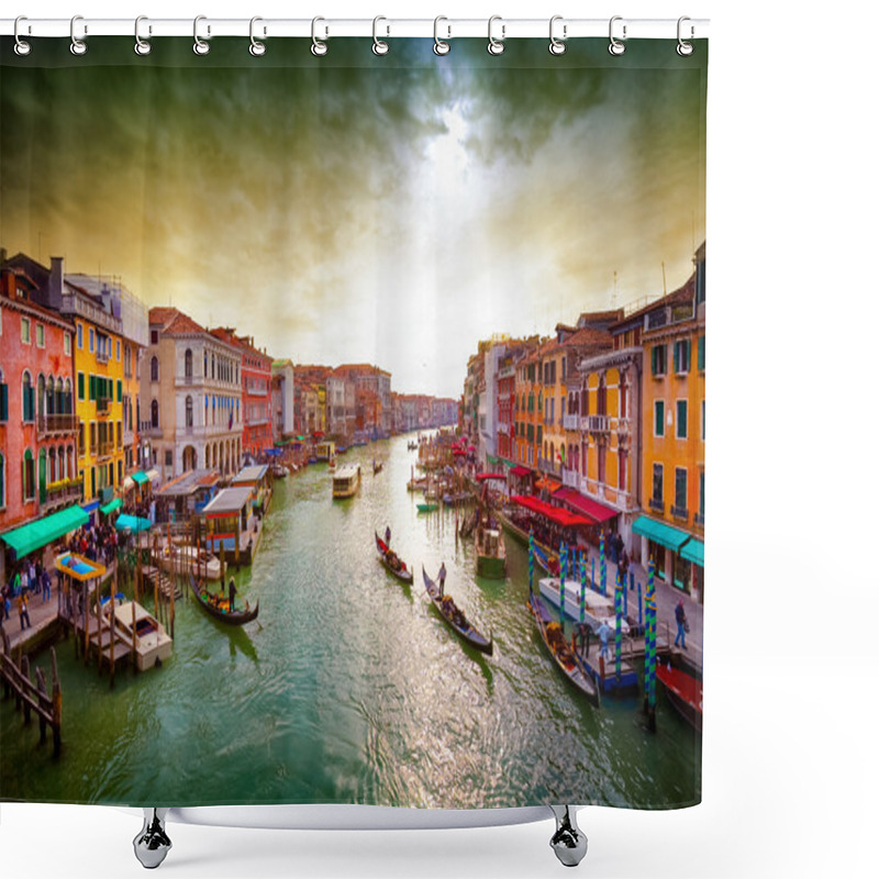 Personality  Grand Canal, Venice, Italy. Shower Curtains