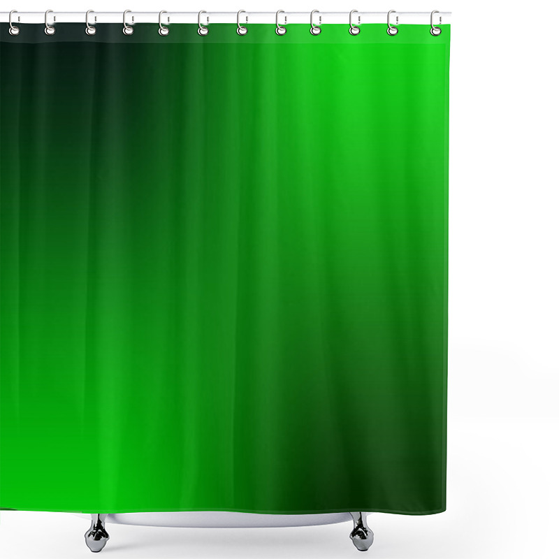 Personality  Background Green Abstract Pattern Shower Curtains