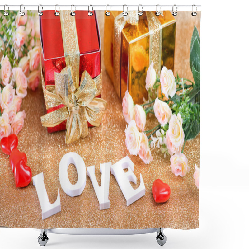 Personality  Valentine's Day Concept  Shower Curtains