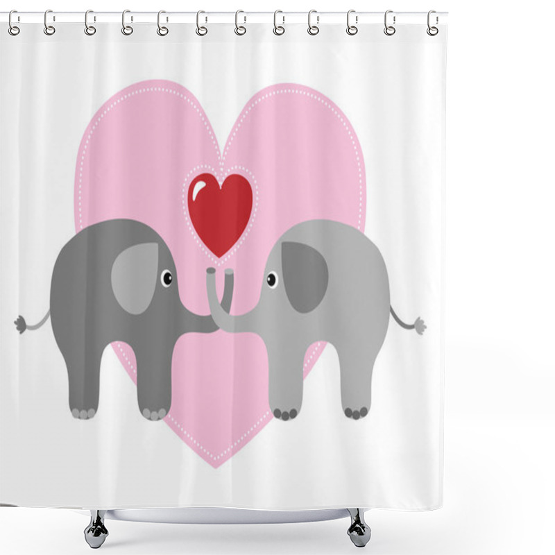 Personality  Valentines Day Or Happy Birthday Shower Curtains