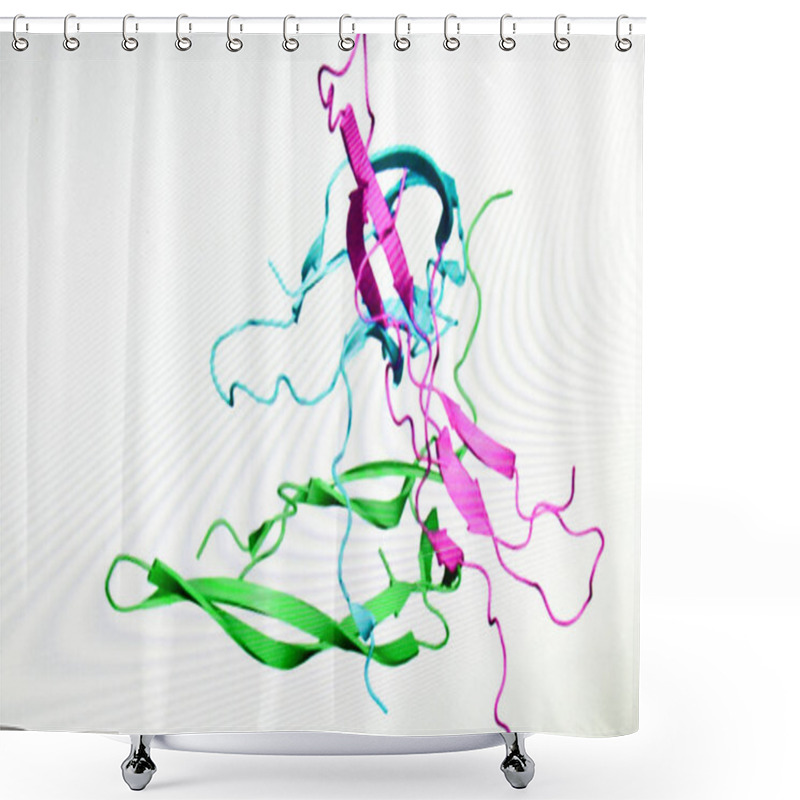 Personality  Research In The Proteomics. Shower Curtains