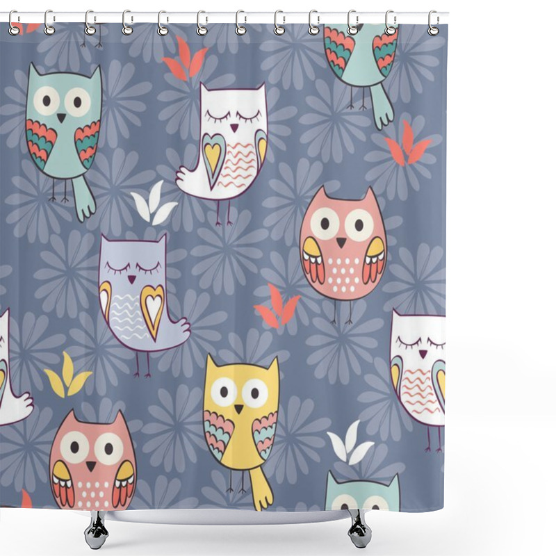 Personality  Seamless Pattern Shower Curtains