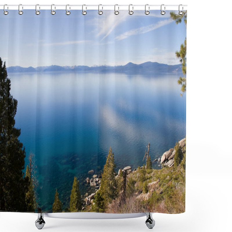 Personality  Lake Tahoe Shower Curtains