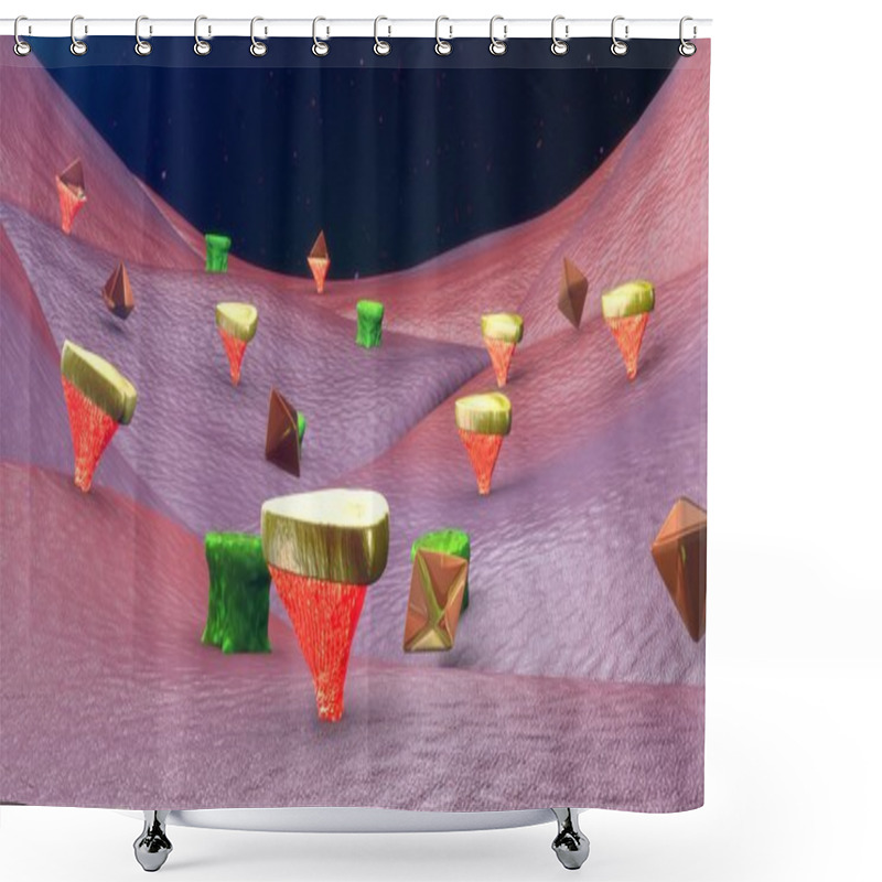 Personality  Anaphylaxix, Allergic Reaction Physiology Shower Curtains