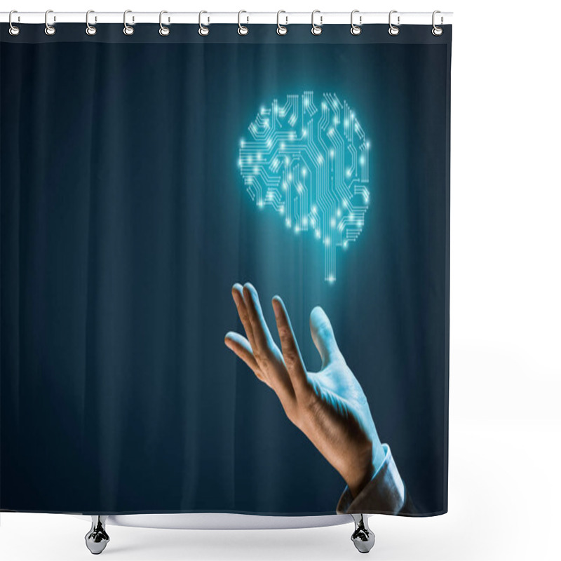 Personality  Artificial Intelligence Concept Shower Curtains