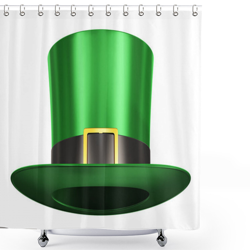 Personality  Green Leprechaun Hat Shower Curtains