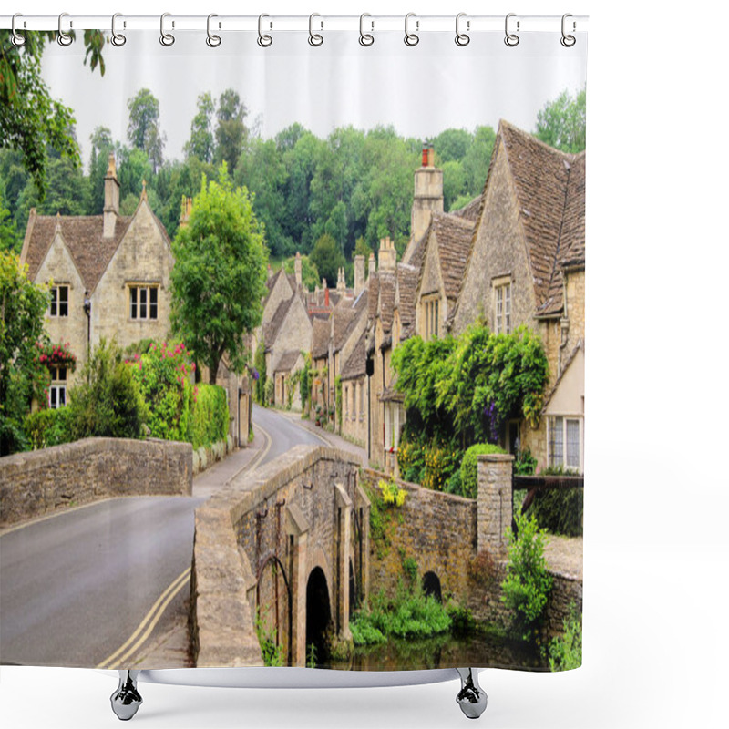 Personality  Picturesque Cotswold Village Of Castle Combe, England Shower Curtains