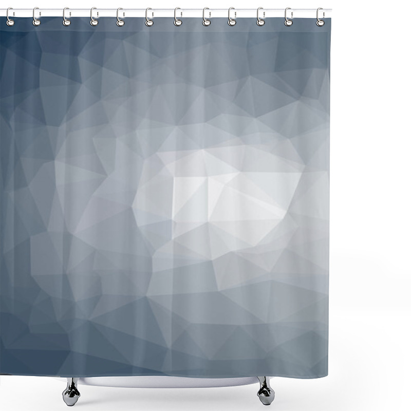 Personality  Abstract Geometric Background Shower Curtains