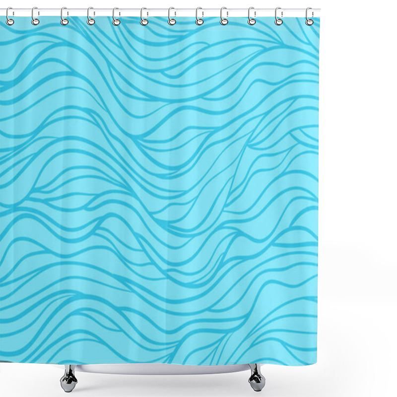 Personality  Abstract Illustration. Art Creative Shower Curtains