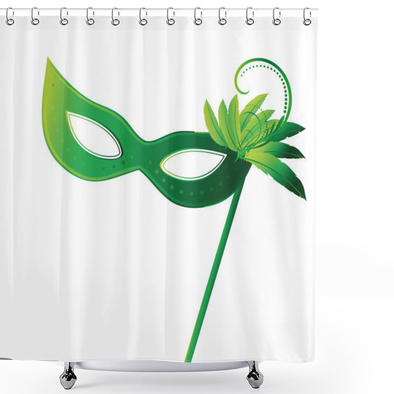 Personality  Carnival Masks Shower Curtains