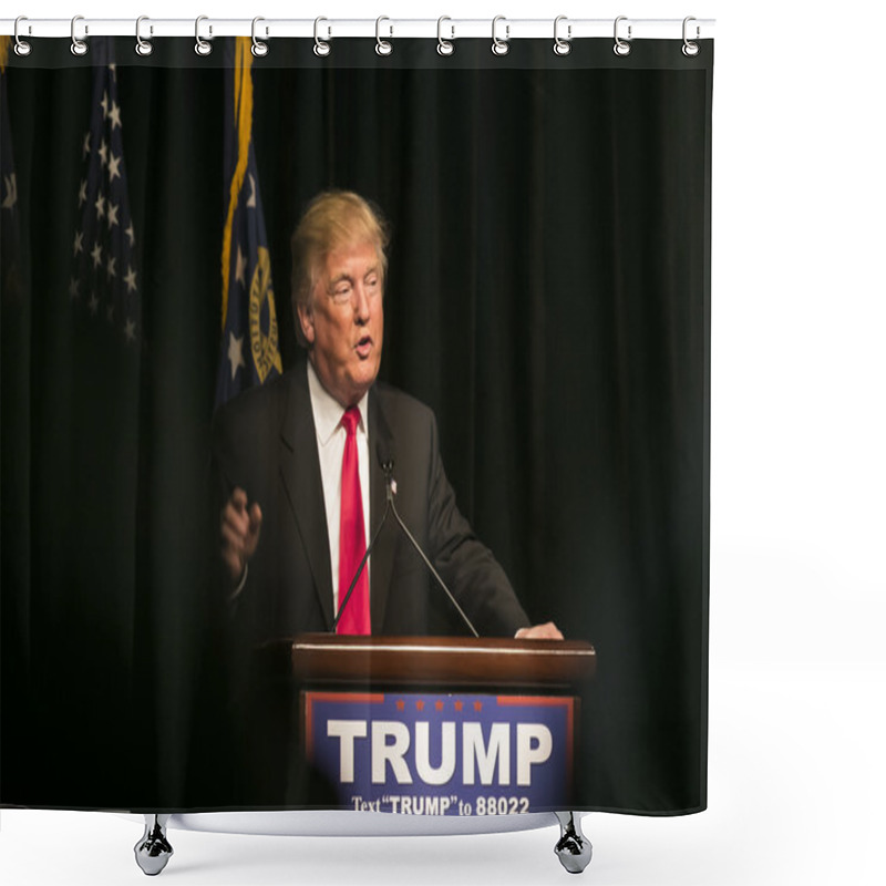 Personality  Republican Presidential Candidate Donald J Trump Shower Curtains