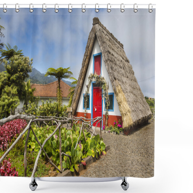 Personality  Traditional Rural House In Santana Madeira, Portugal. Shower Curtains