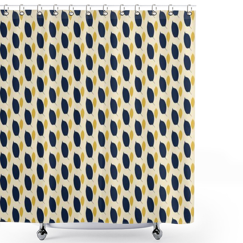 Personality  Seamless Abstract Background With Geometric Elements Shower Curtains