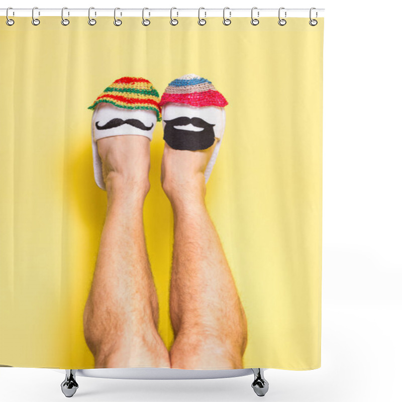 Personality  Summer Friends Concept Shower Curtains