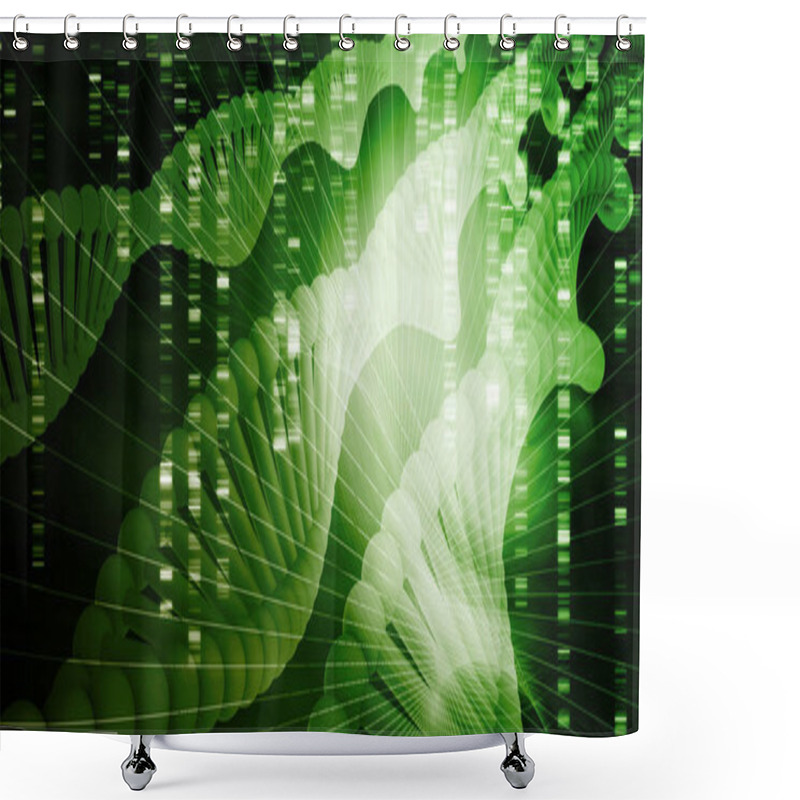 Personality  Futuristic Science Background Shower Curtains