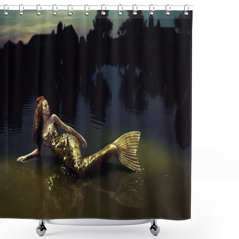 Personality  Goldfish Shower Curtains