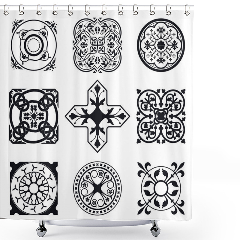 Personality  Middle Ages Shower Curtains