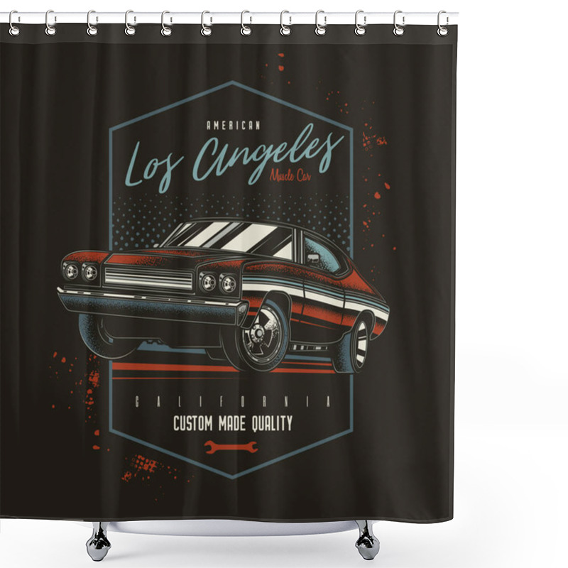 Personality  Chevy_19 Shower Curtains