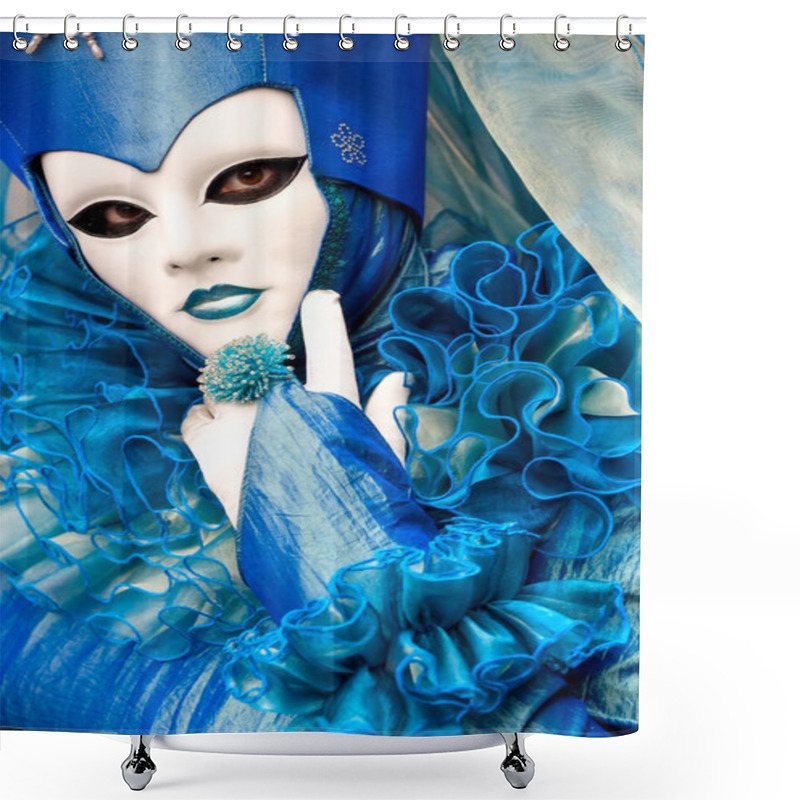 Personality  Venice Mask, Carnival. Shower Curtains