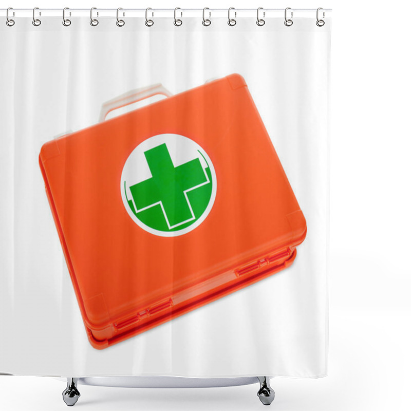 Personality  First Aid Kit Shower Curtains