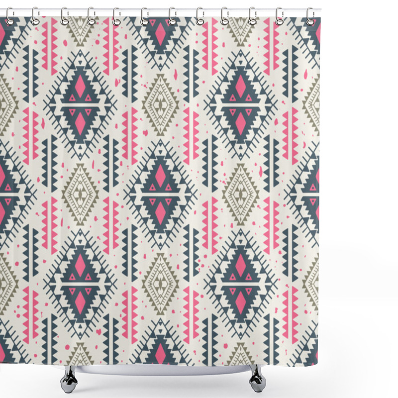 Personality  Tribal Vector Seamless Pattern. Shower Curtains